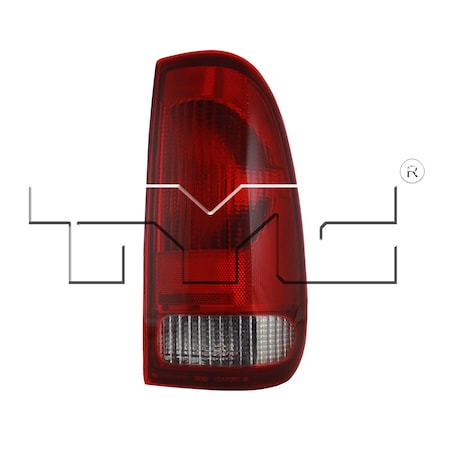 Tyc Tyc Tail Light Assembly, 11-3189-01 11-3189-01